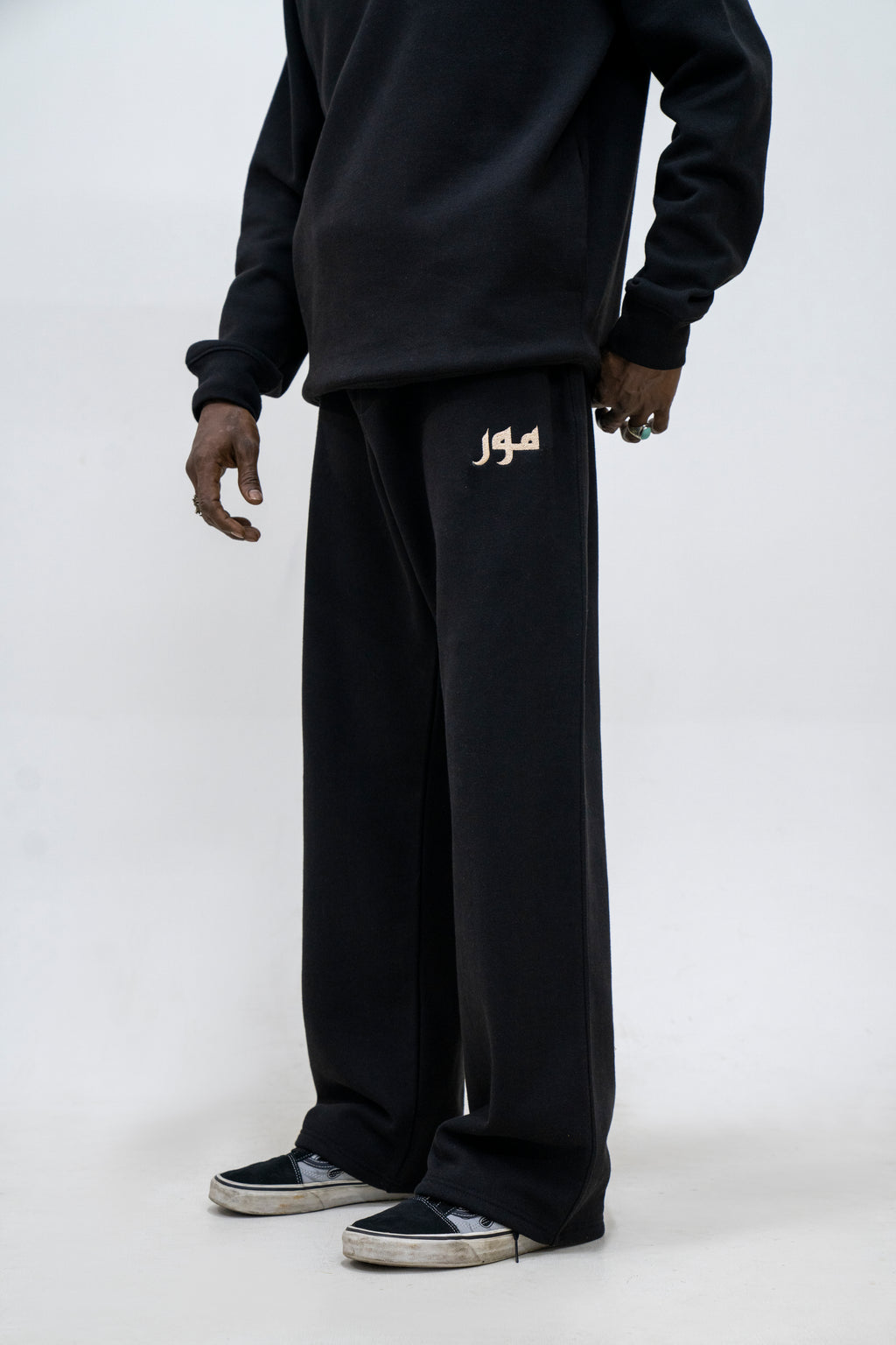 Abyss Black Trouser