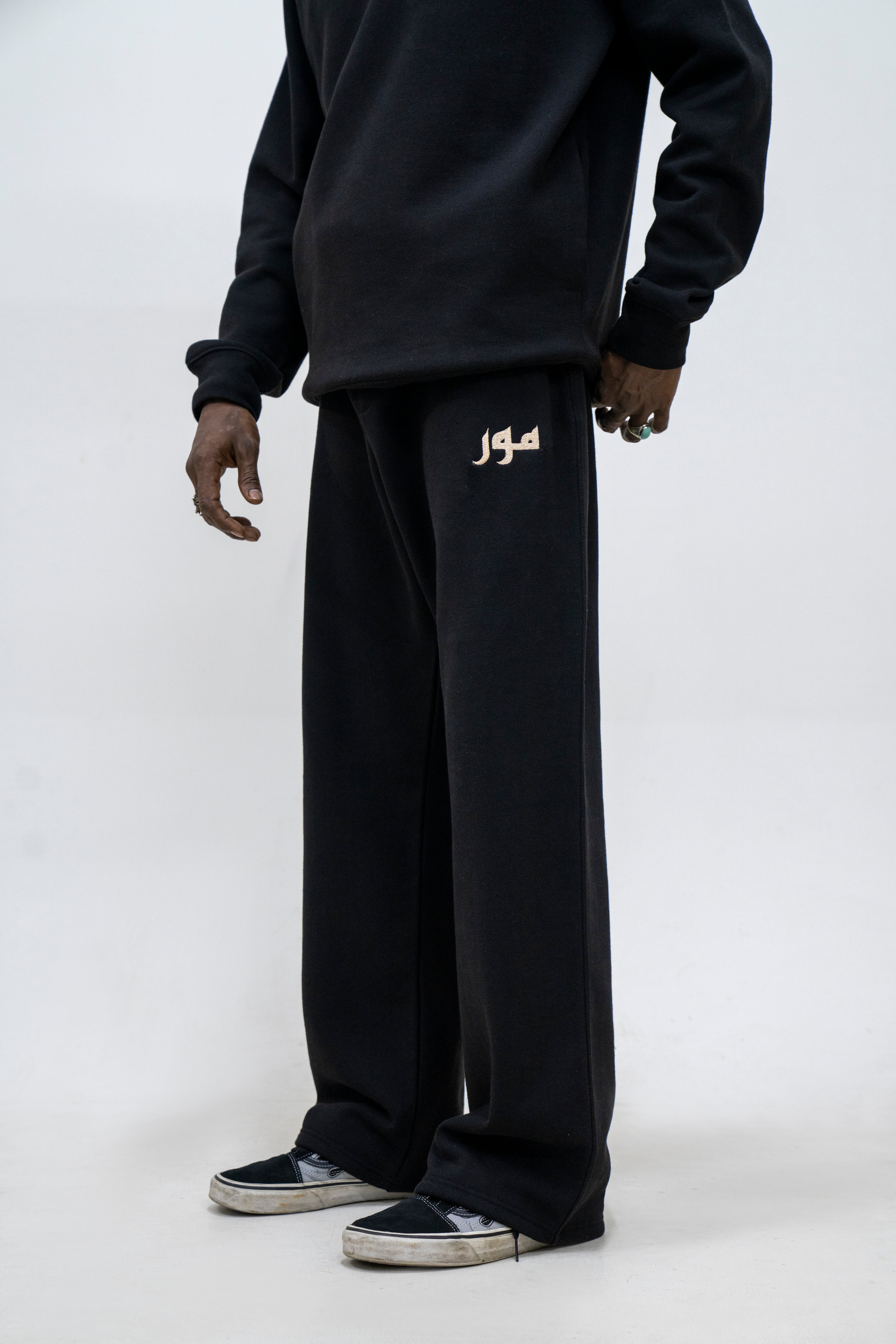 Abyss Black Trouser