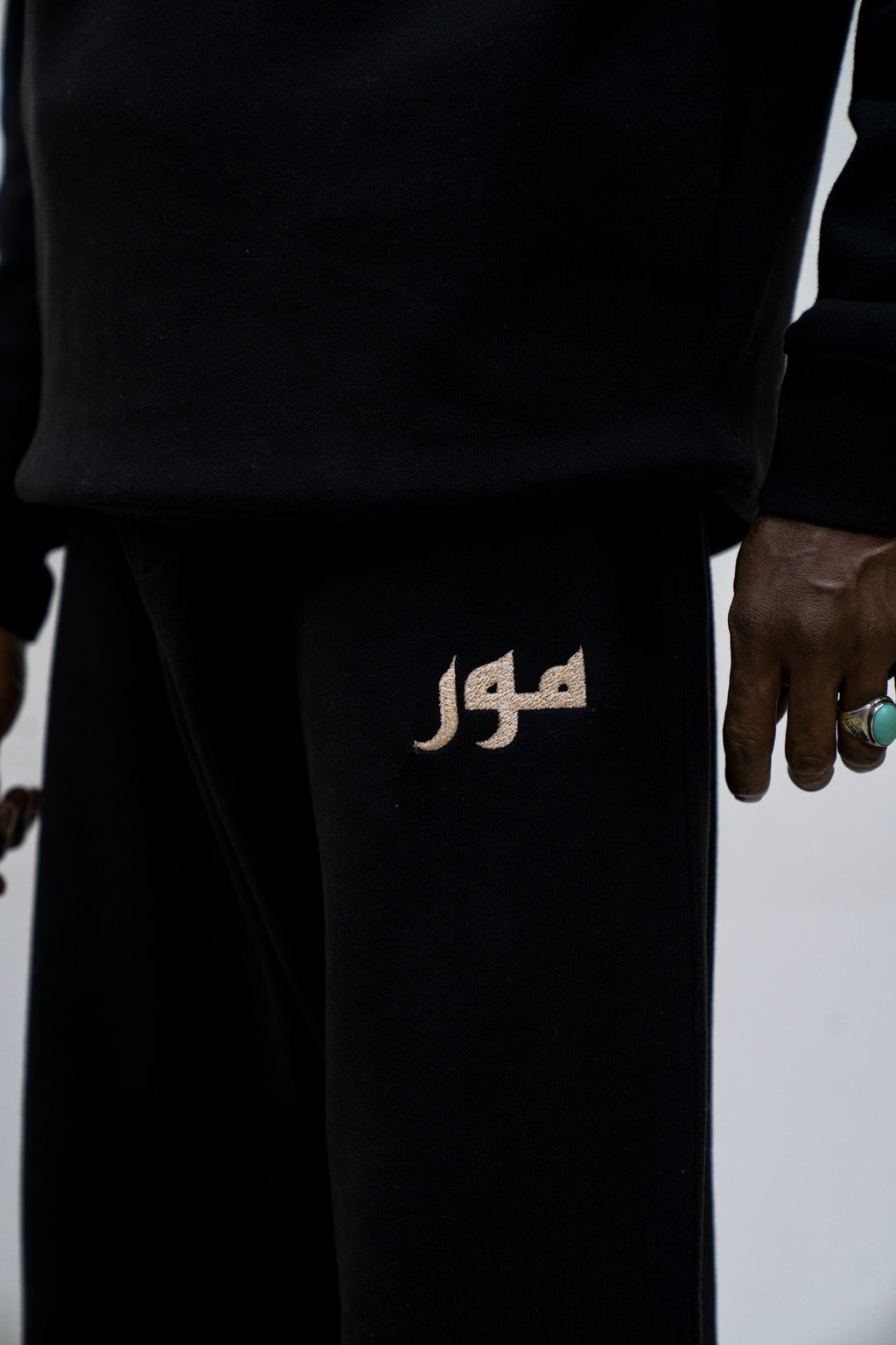 Abyss Black Trouser