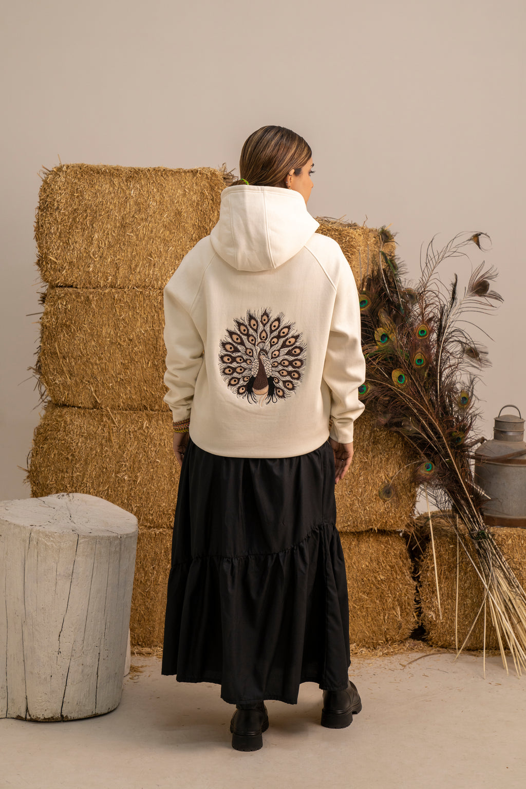 Choco Graphic Hoodie