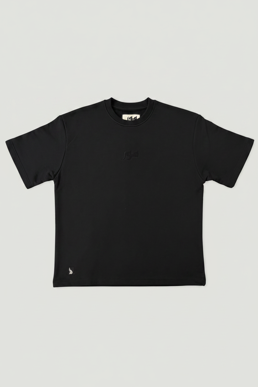 Black T-Shirt Front